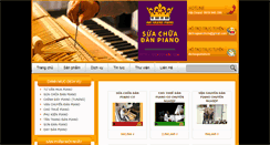 Desktop Screenshot of dichvupiano.com